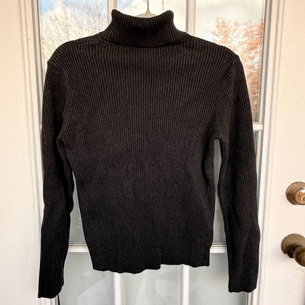 Lauren Ralph Lauren Classic Turtleneck Sweaterβ | Womenβs M | Cotton | Cozy - Picture 1 of 7